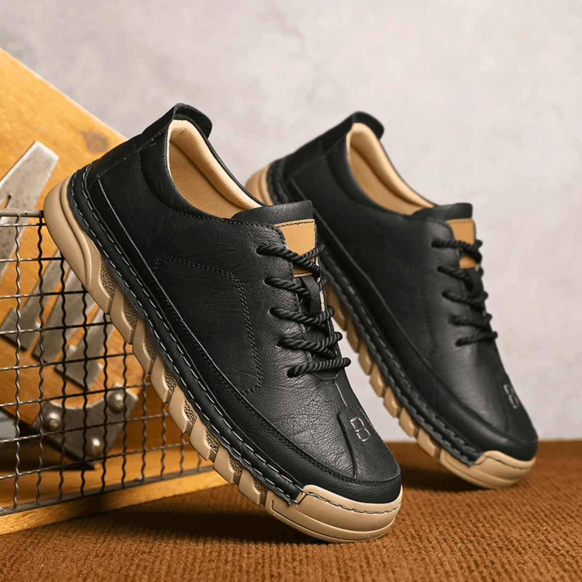 Zapatillas de piel Easton
