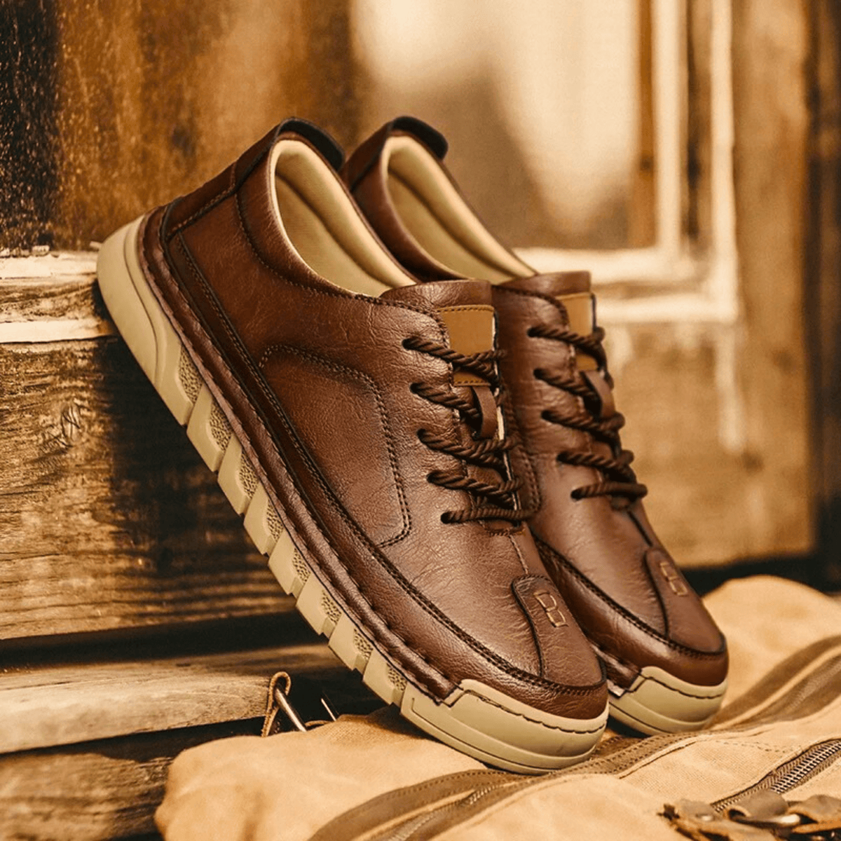 Zapatillas de piel Easton