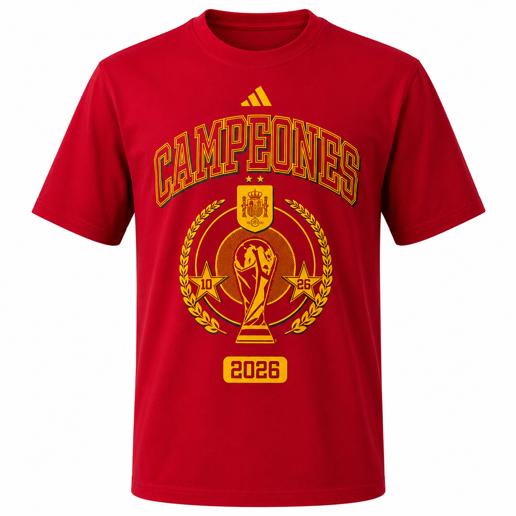 Spain Champion 2026 Red