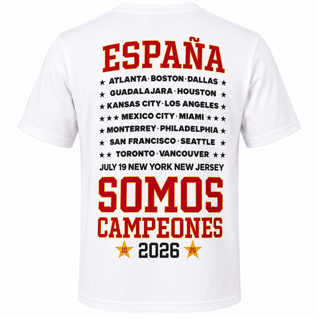 Spain We Are Champions 2026