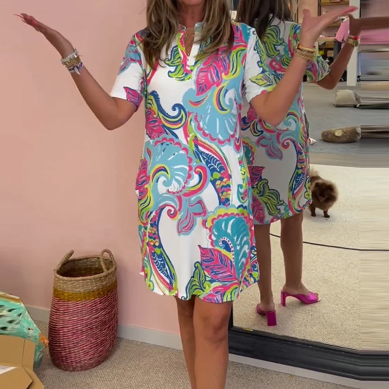 Vestido estampado Aria