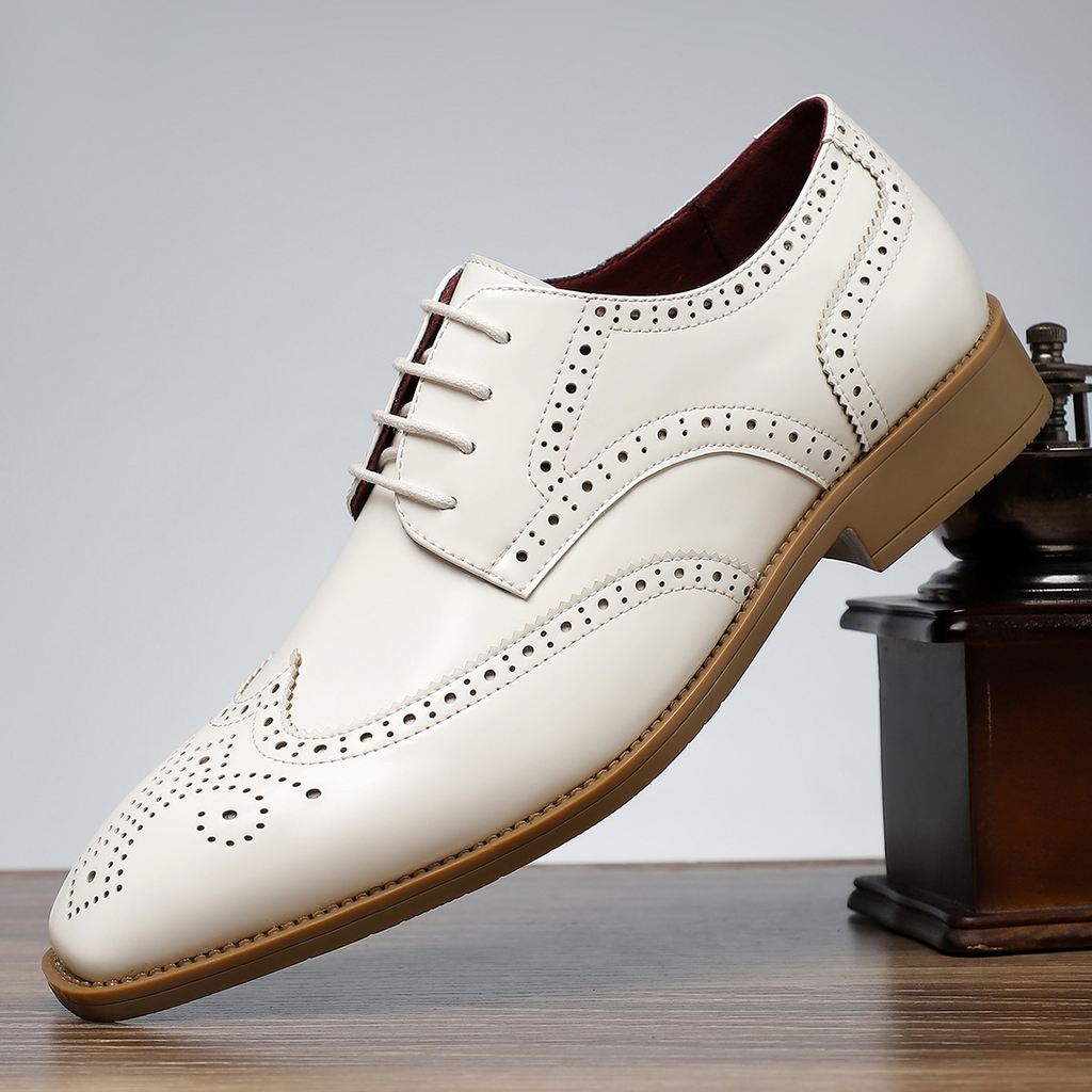 Zapatos brogue de piel Stirling