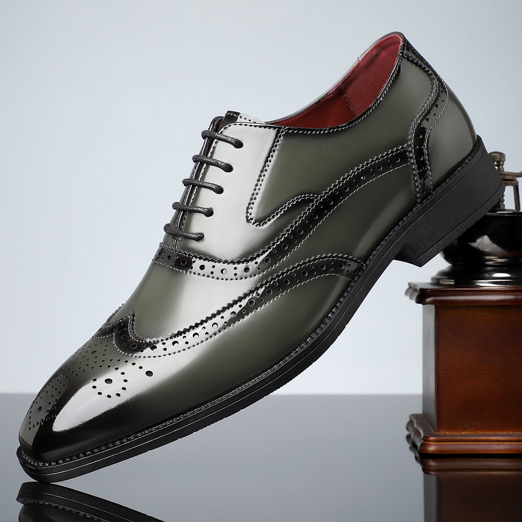 Zapatos brogue de piel Stirling