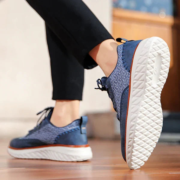 Zapatillas de piel Drake Burnished