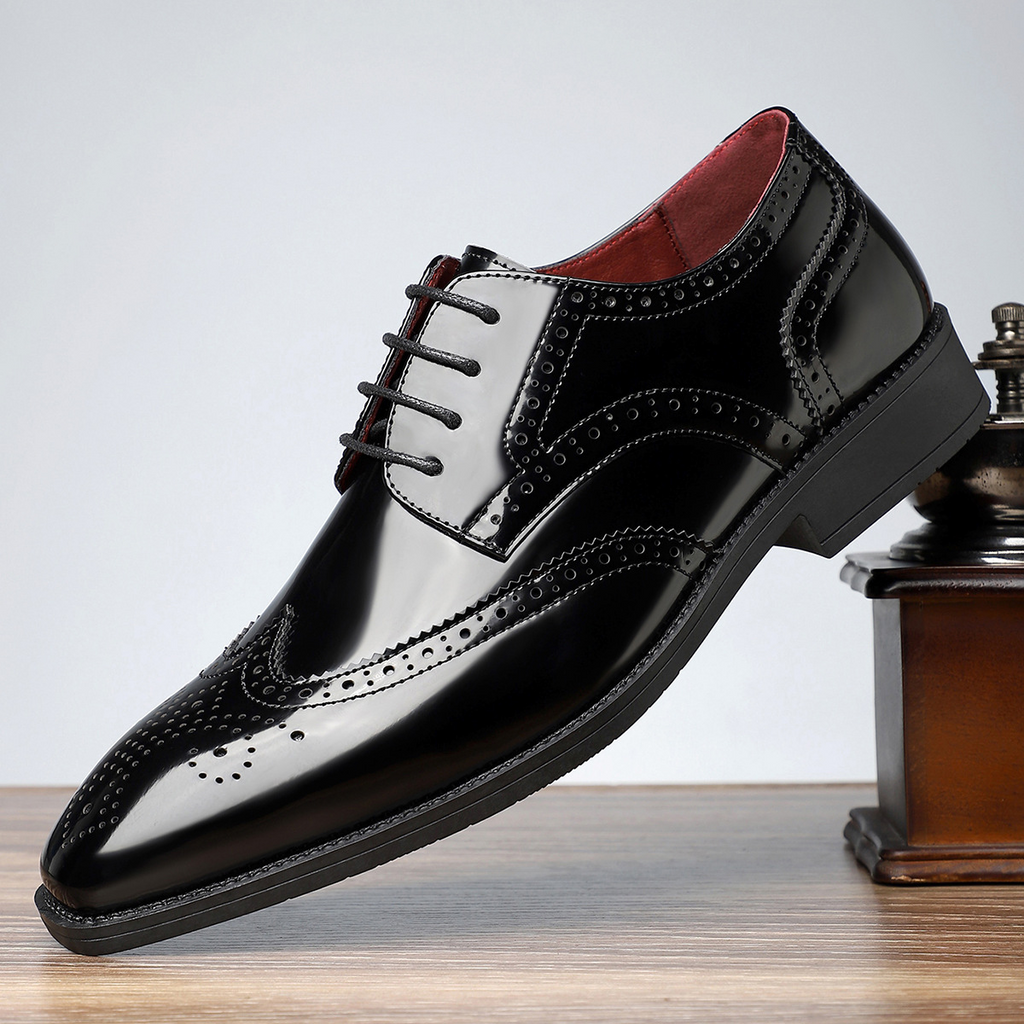 Zapatos brogue de piel Stirling