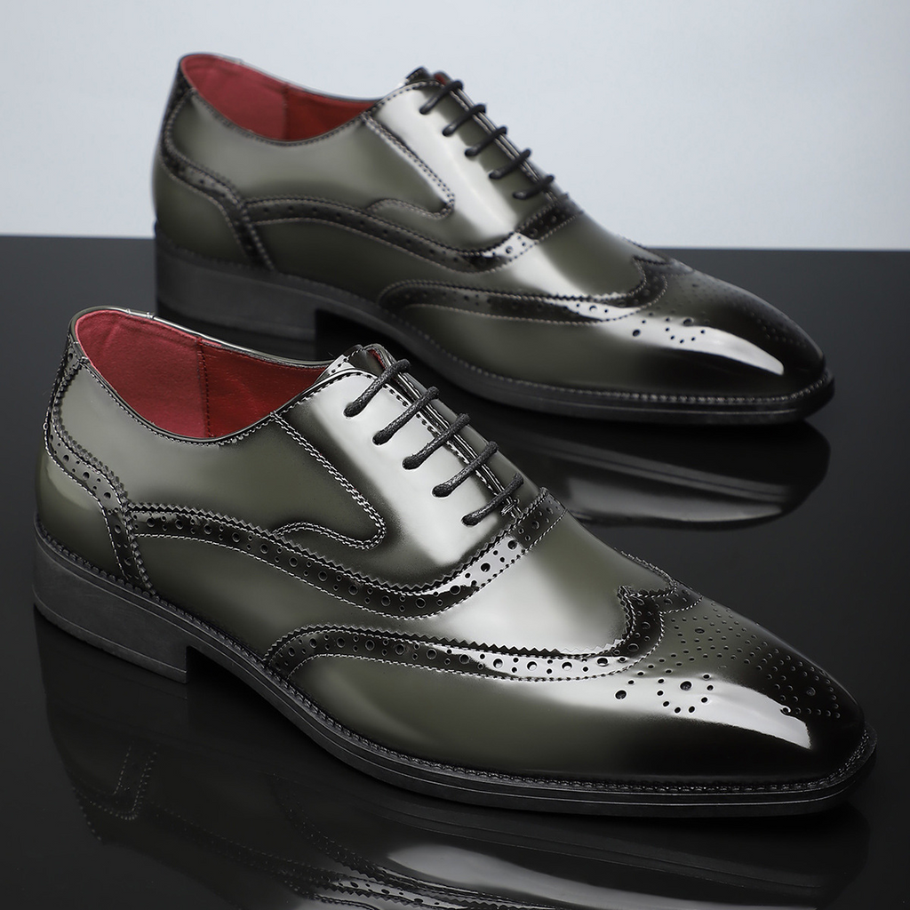 Zapatos brogue de piel Stirling