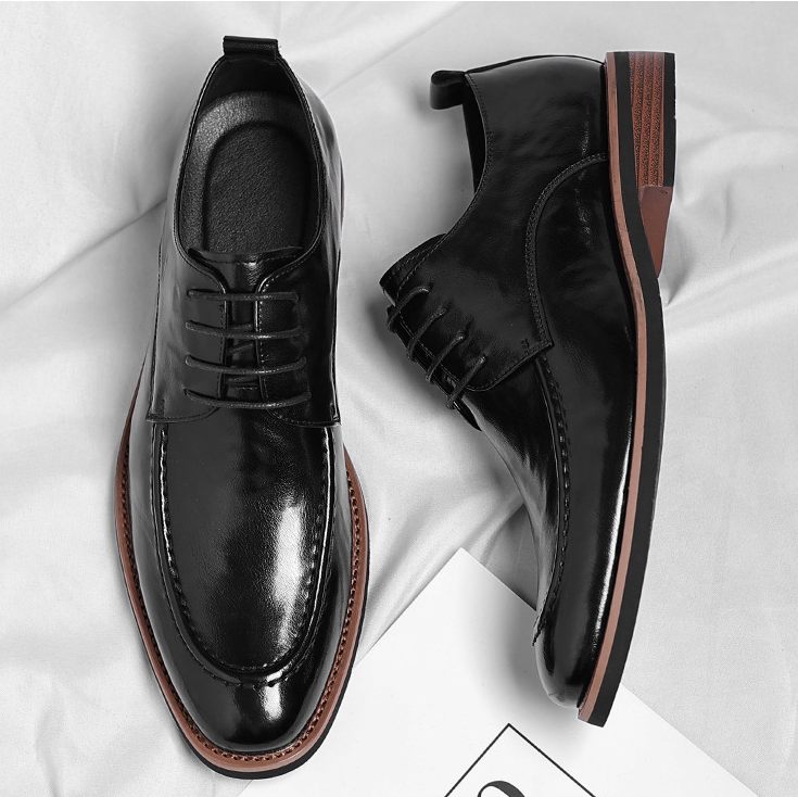 Zapatos derby de piel Vaughan