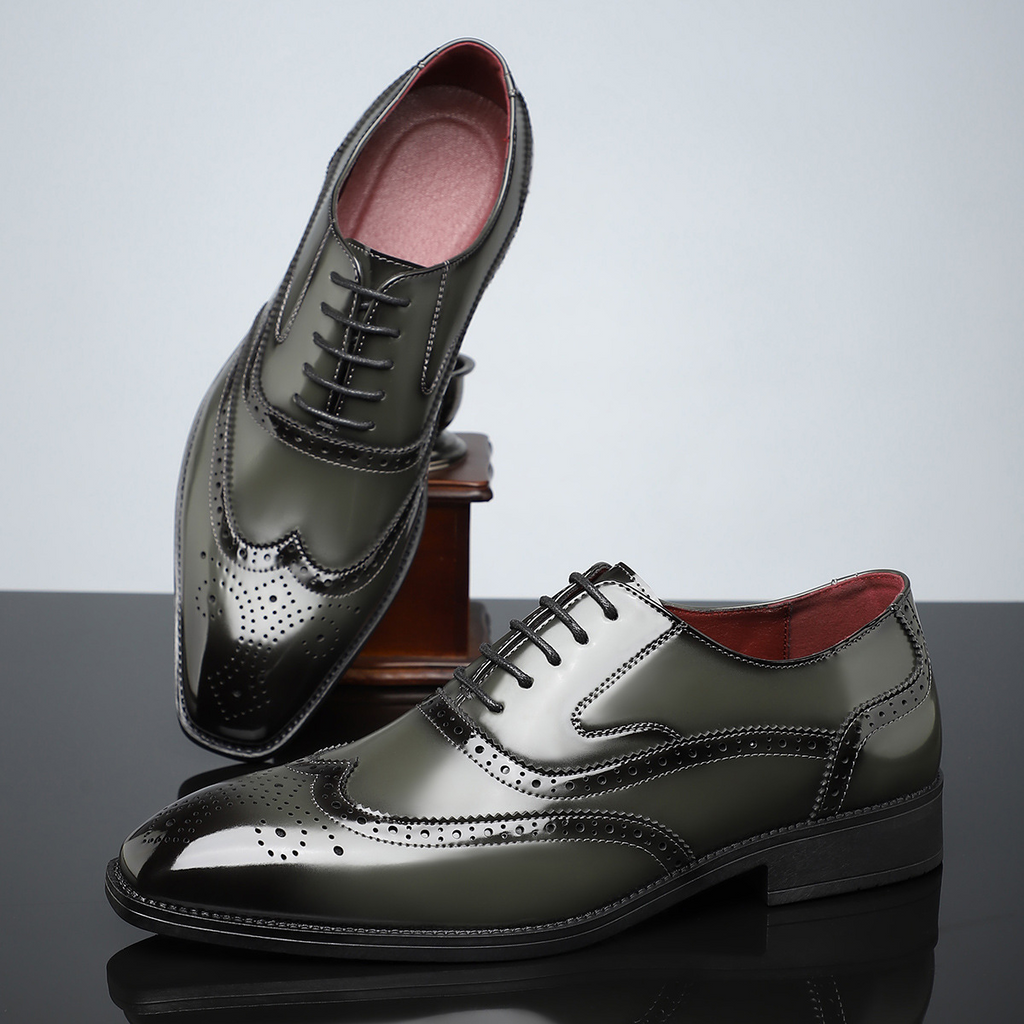 Zapatos brogue de piel Stirling