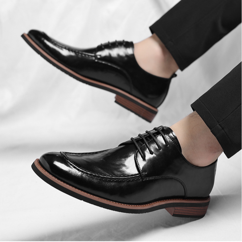 Zapatos derby de piel Vaughan