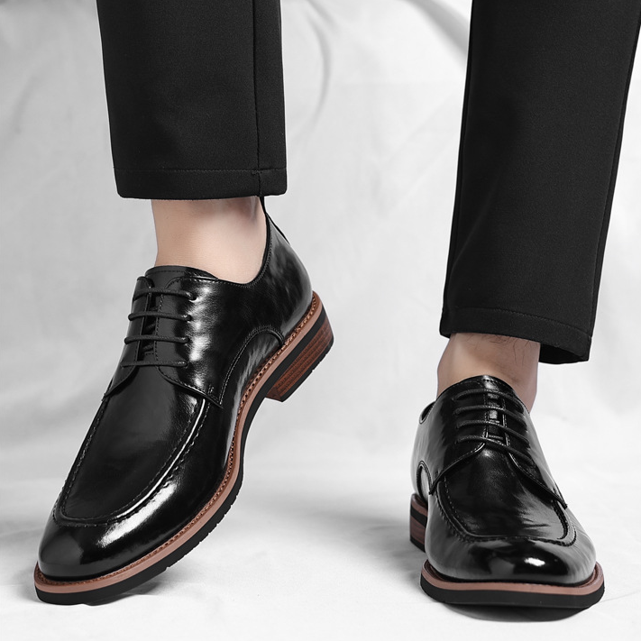 Zapatos derby de piel Vaughan