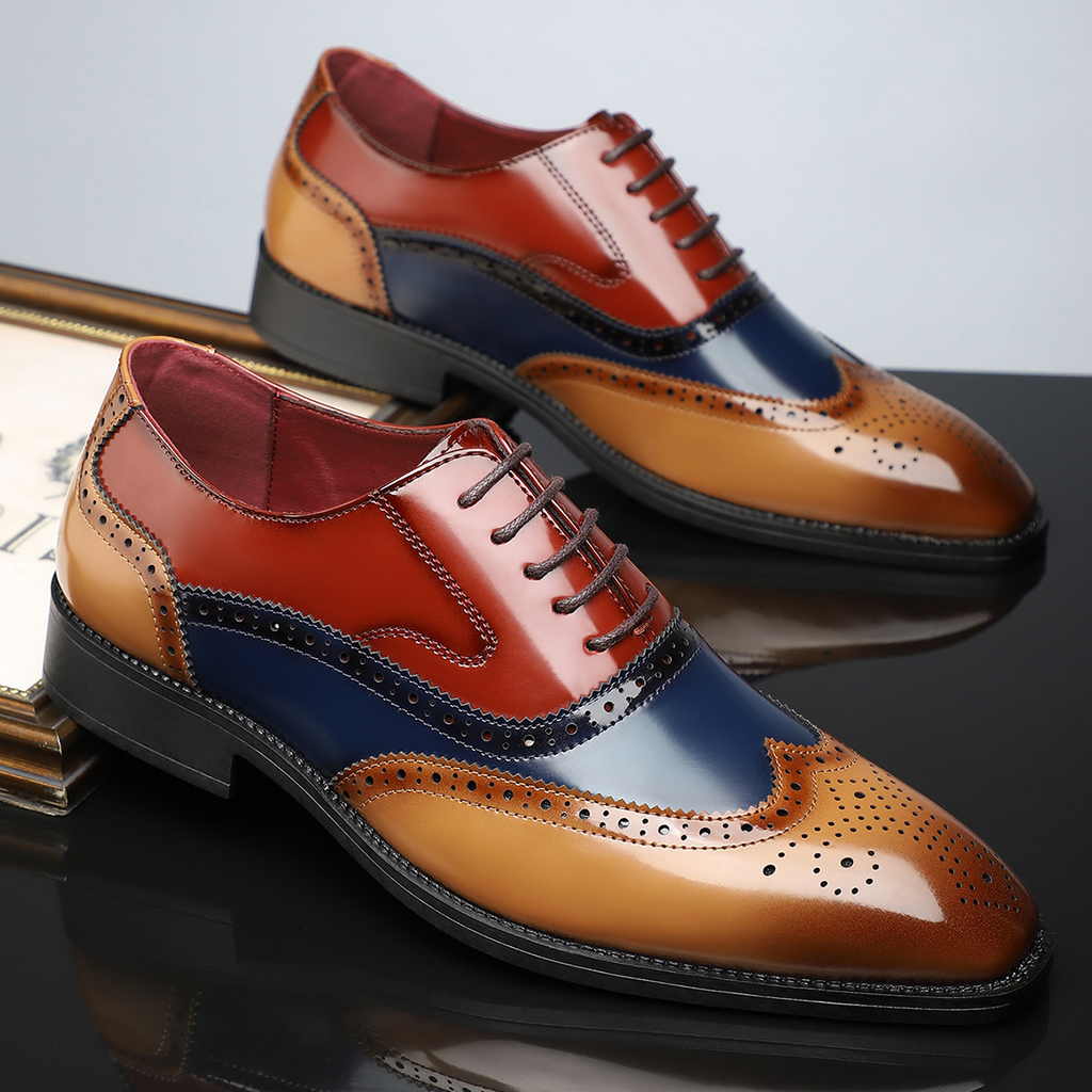 Zapatos brogue de piel Stirling