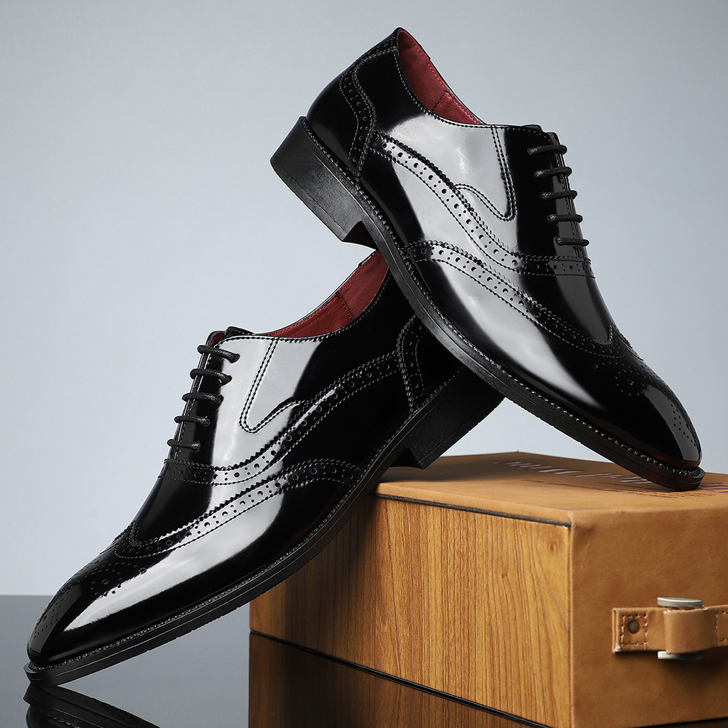 Zapatos brogue de piel Stirling