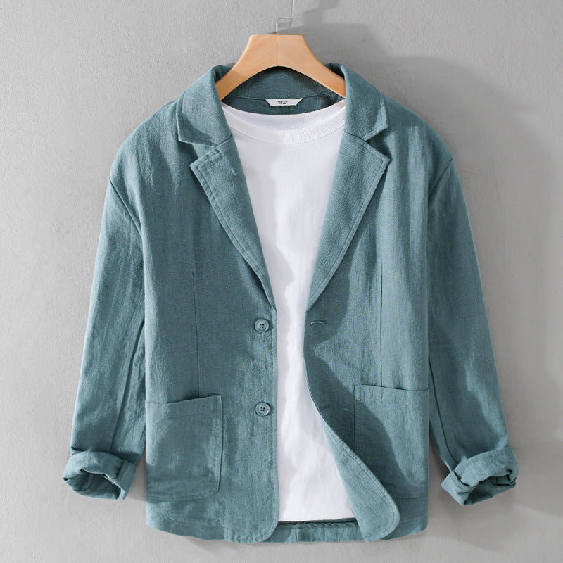 Chaqueta de lino Leandro