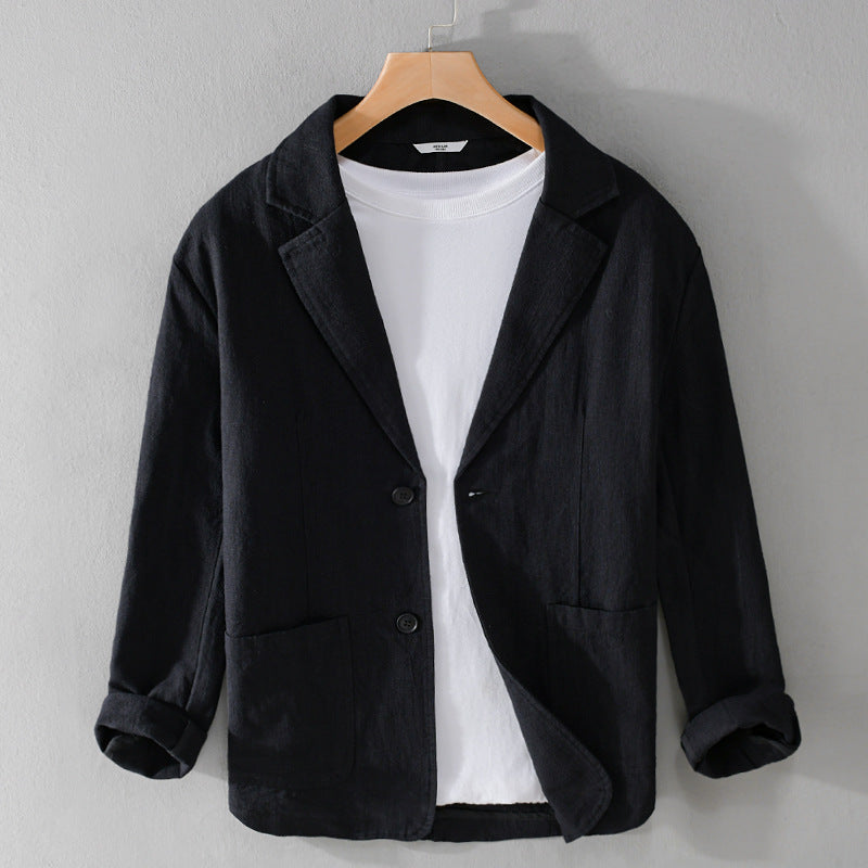 Chaqueta de lino Leandro