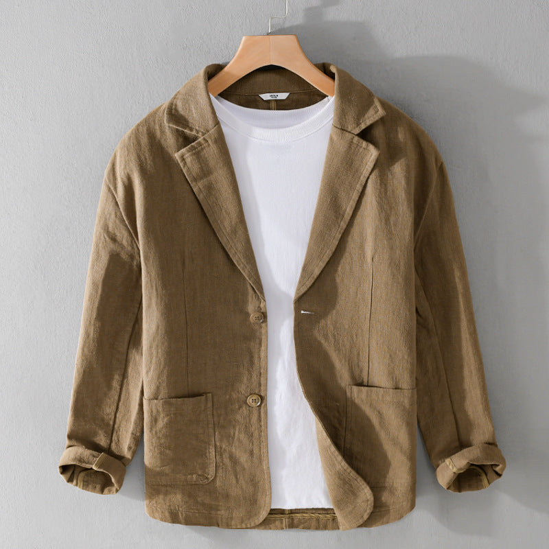 Chaqueta de lino Leandro