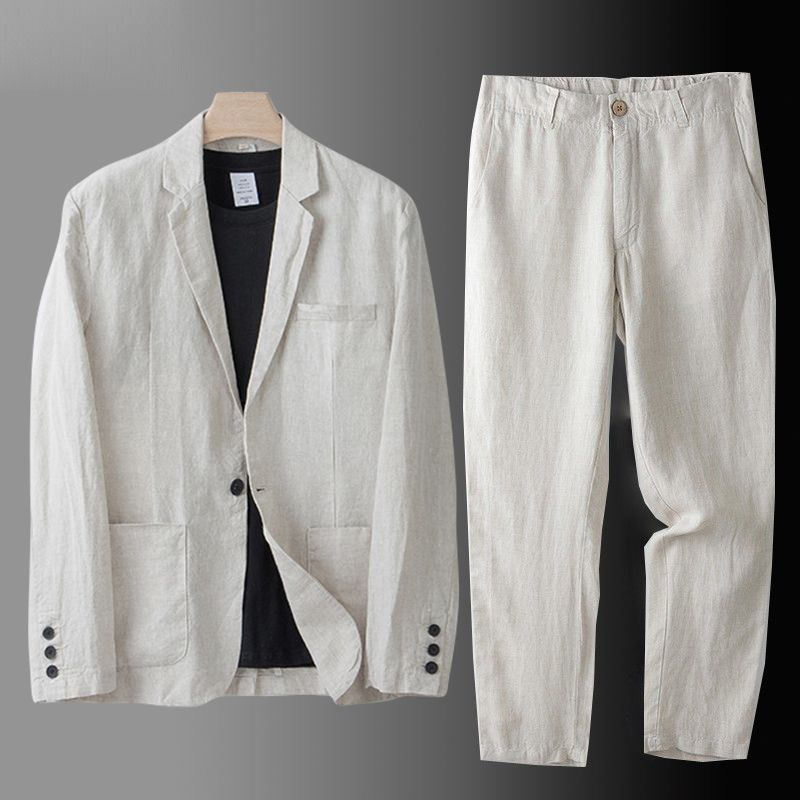 Conjunto de lino Davenport