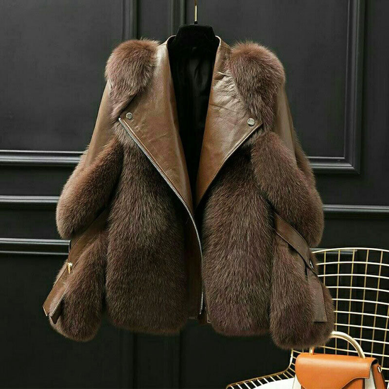 Chaqueta de pelo sintético Harlow Faux