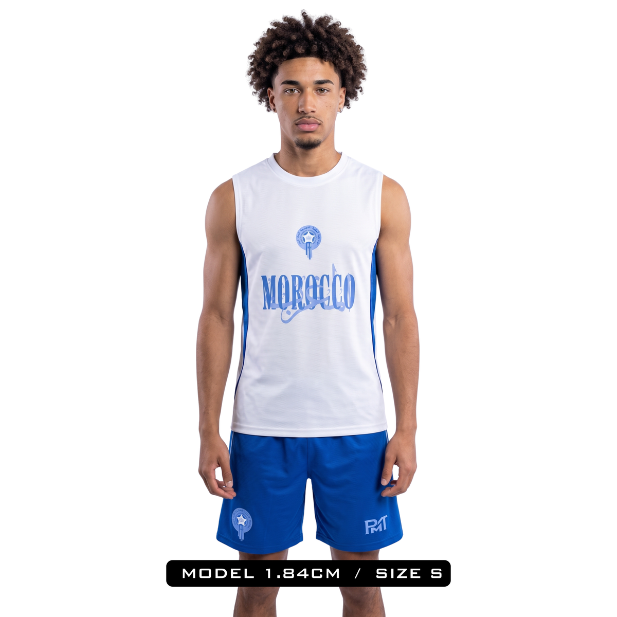 Morocco Blue/White