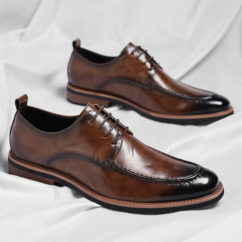 Zapatos derby de piel Vaughan