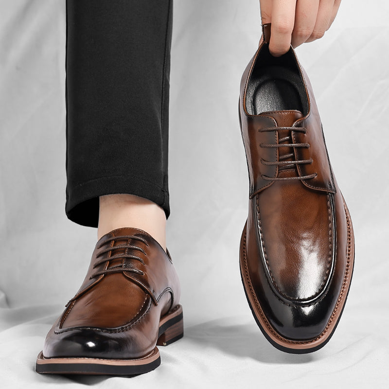 Zapatos derby de piel Vaughan