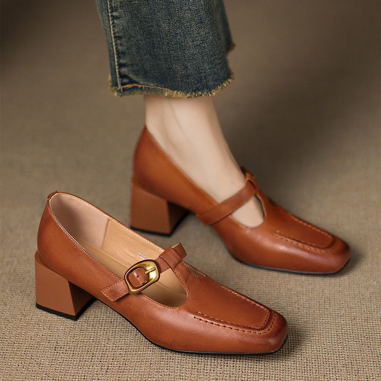 Zapatos de tacón de piel Marlowe