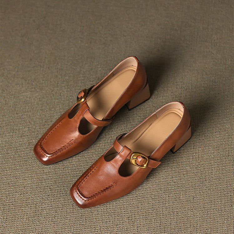 Zapatos de tacón de piel Marlowe
