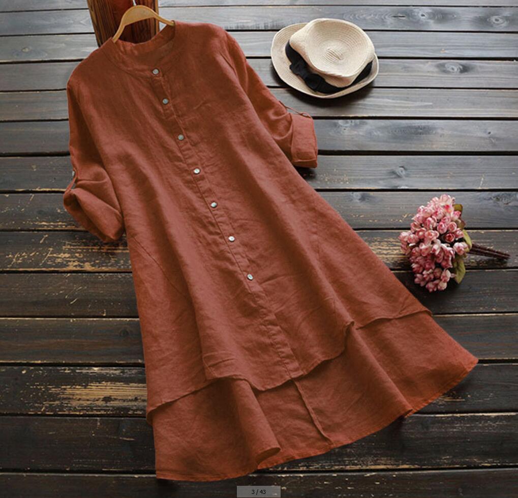 Camisa de lino Della