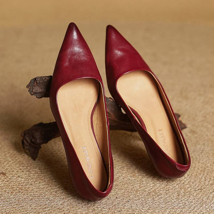 Zapatos de tacón de piel Hartley