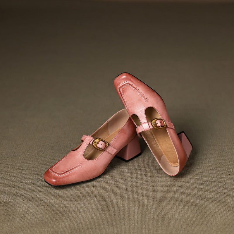 Zapatos de tacón de piel Marlowe