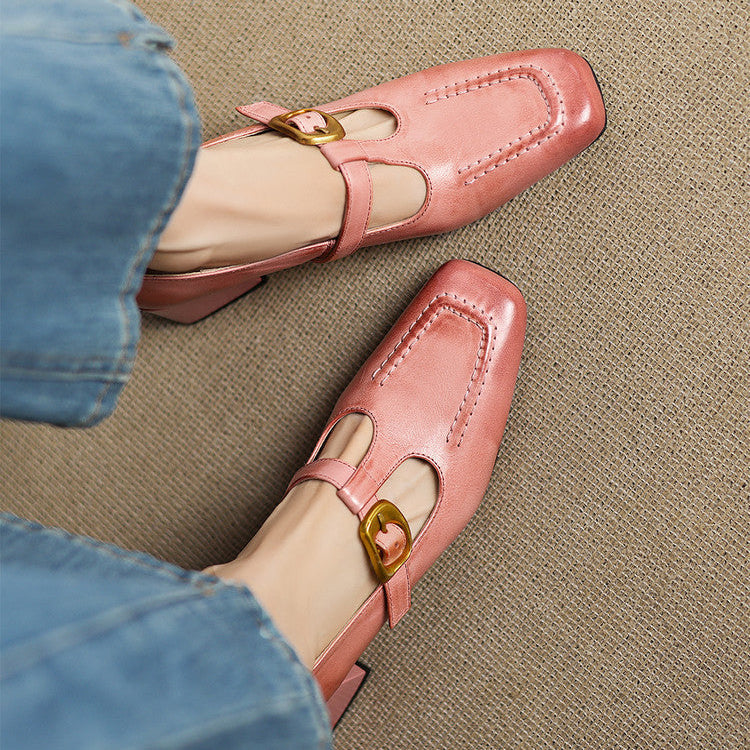 Zapatos de tacón de piel Marlowe