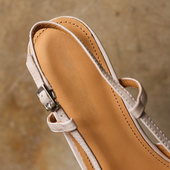 Zapatos de tacón de piel Dante