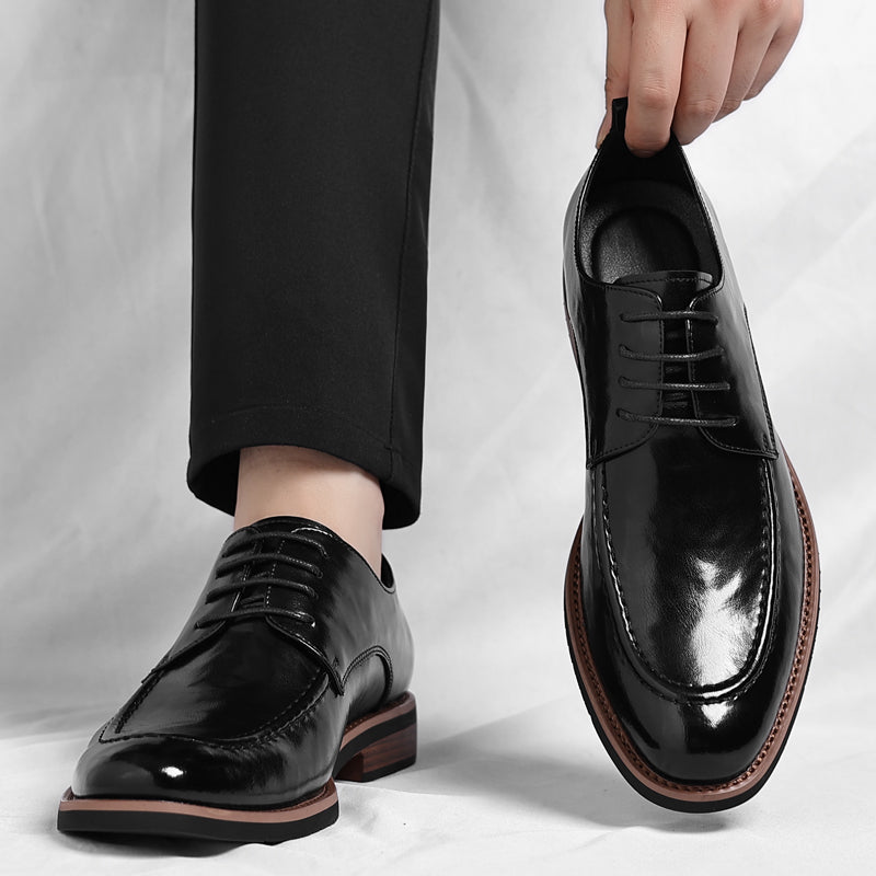 Zapatos derby de piel Vaughan