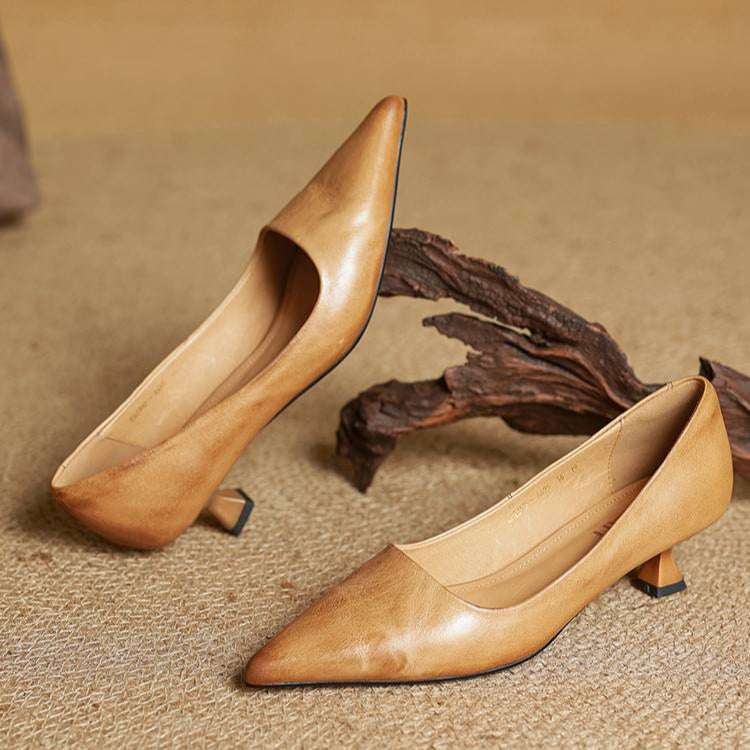 Zapatos de tacón de piel Hartley