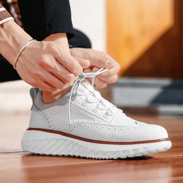 Zapatillas de piel Drake Burnished