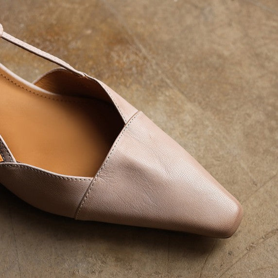 Zapatos de tacón de piel Dante