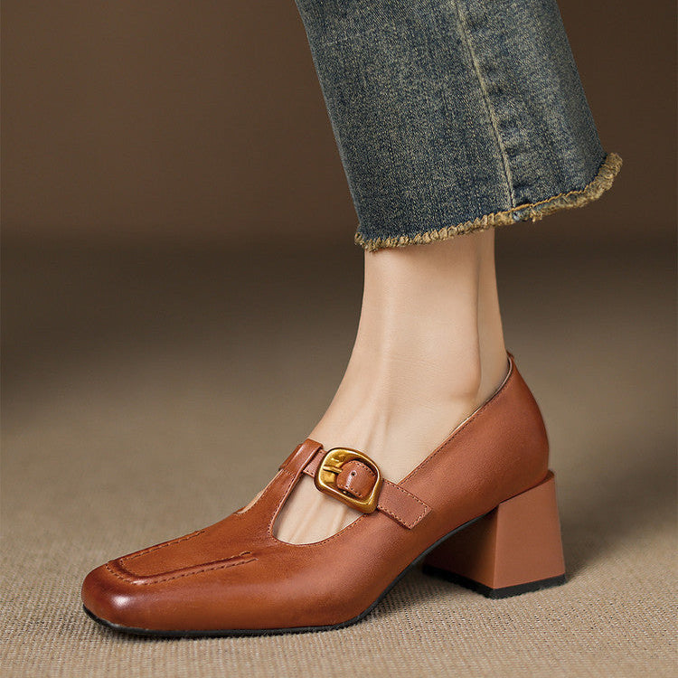 Zapatos de tacón de piel Marlowe