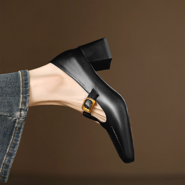 Zapatos de tacón de piel Marlowe