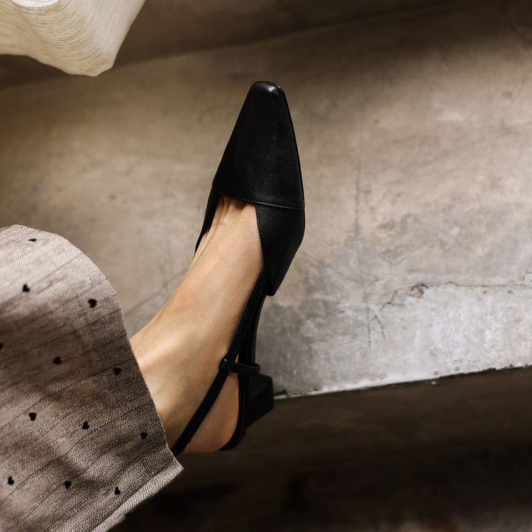 Zapatos de tacón de piel Dante