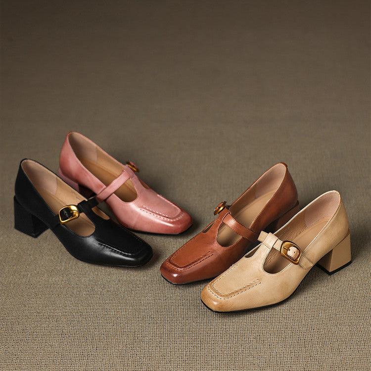 Zapatos de tacón de piel Marlowe