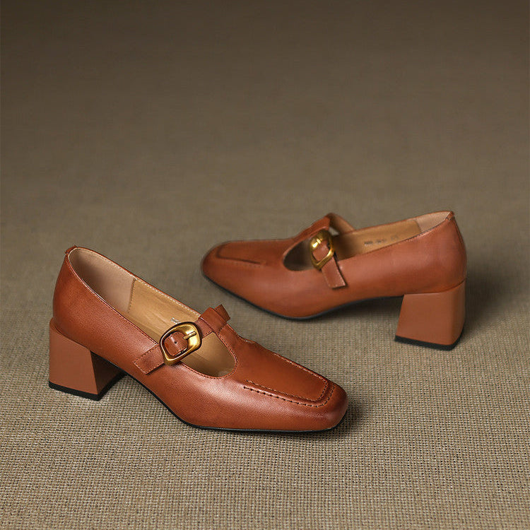 Zapatos de tacón de piel Marlowe