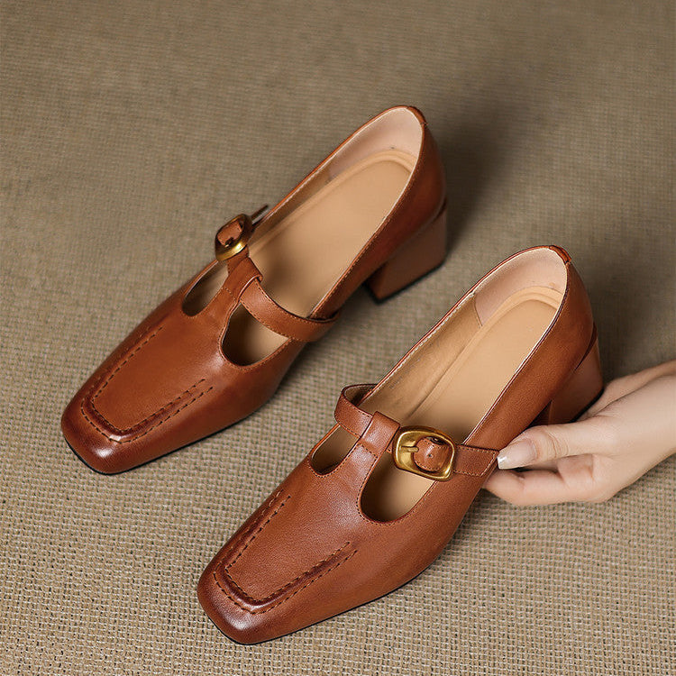 Zapatos de tacón de piel Marlowe