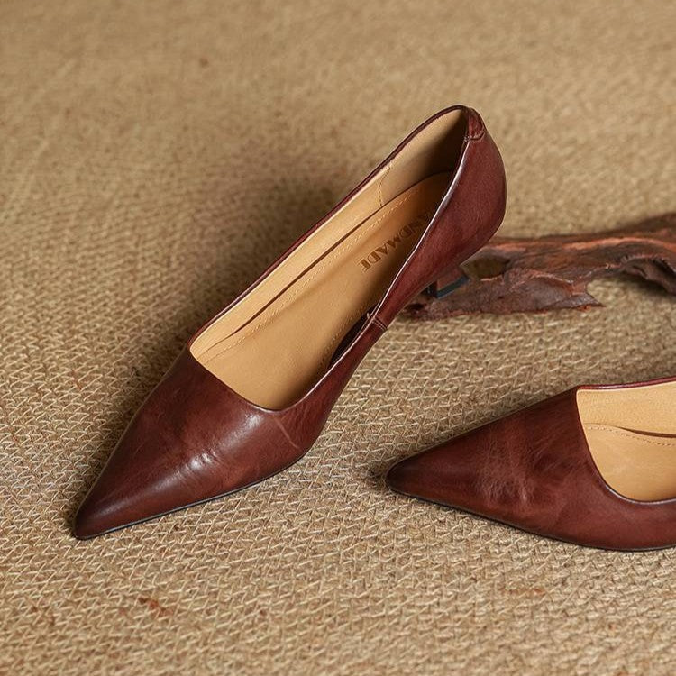 Zapatos de tacón de piel Noah Sculpted