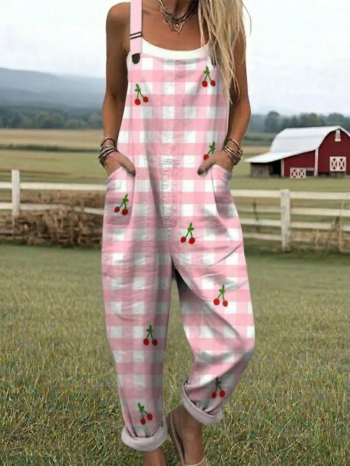 Mono Holloway Gingham