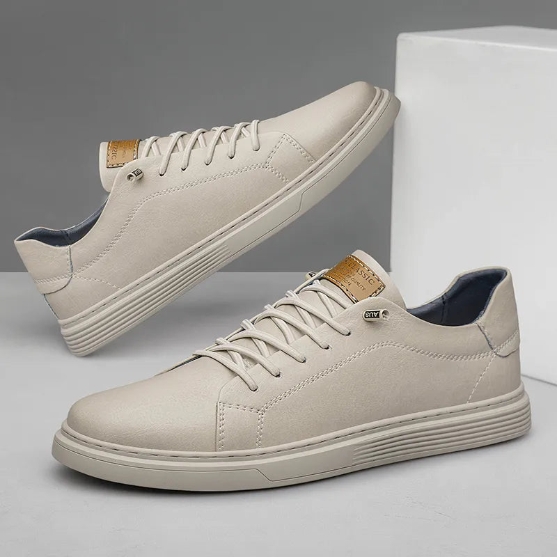 Zapatillas de piel Oxfords