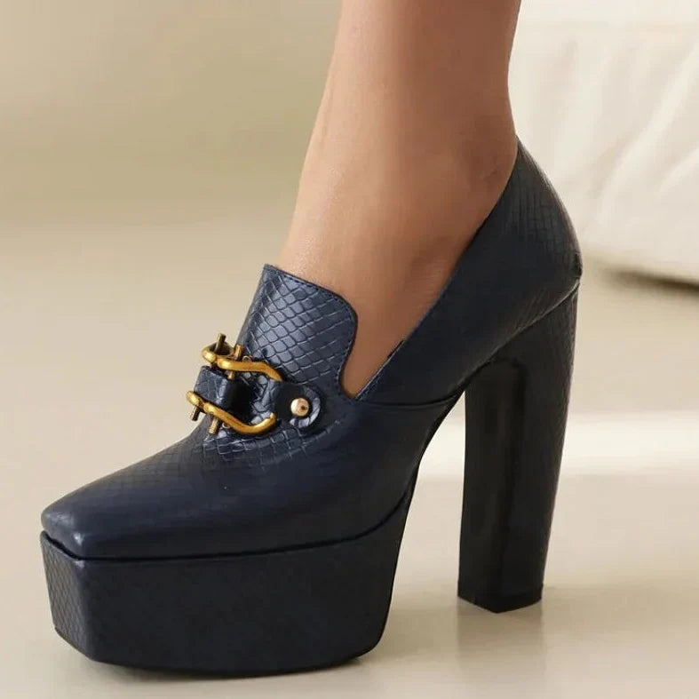 Zapatos de tacón con plataforma Alessia