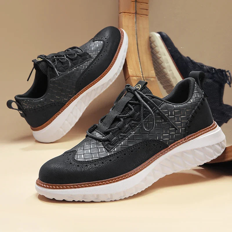 Zapatillas de piel Drake Burnished