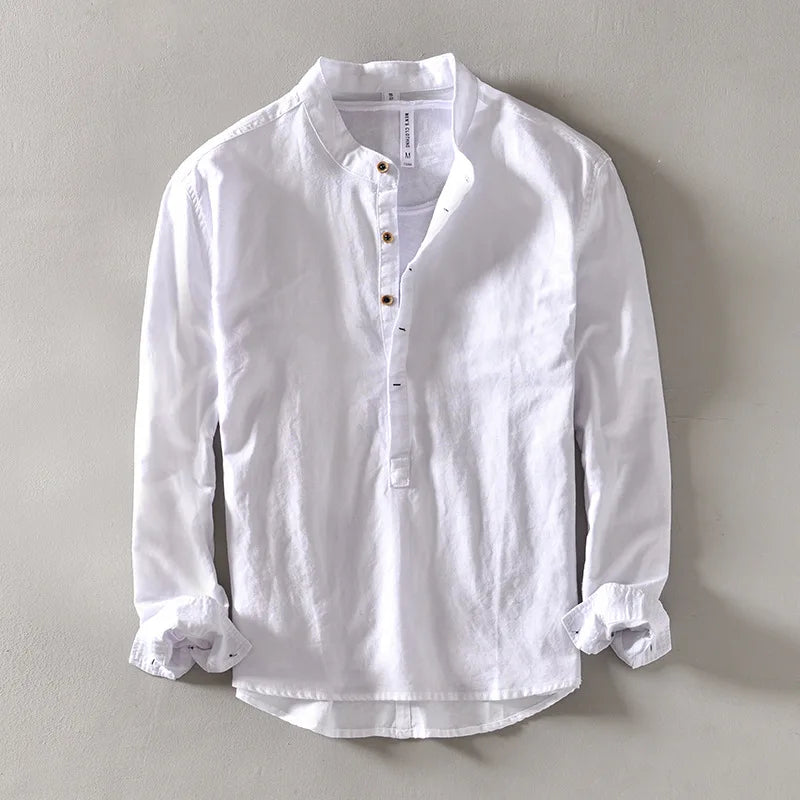 Camisa de lino Caleb