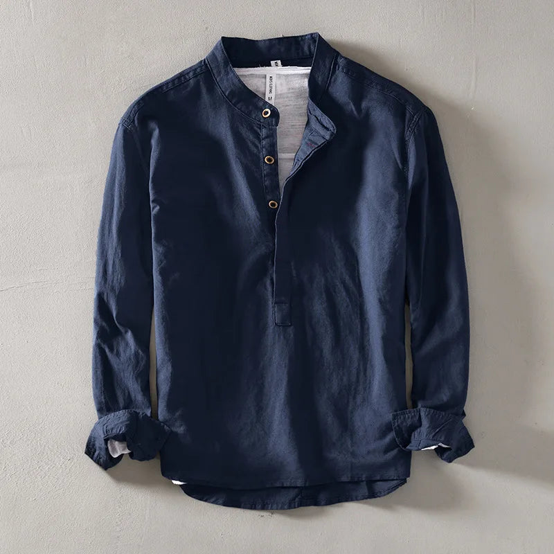 Camisa de lino Caleb