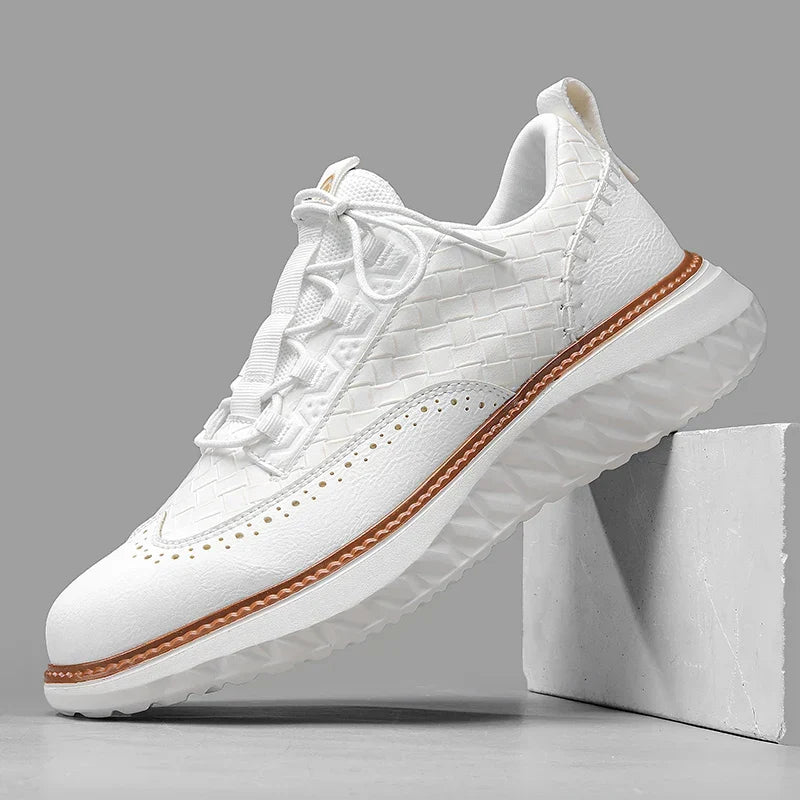 Zapatillas de piel Drake Burnished