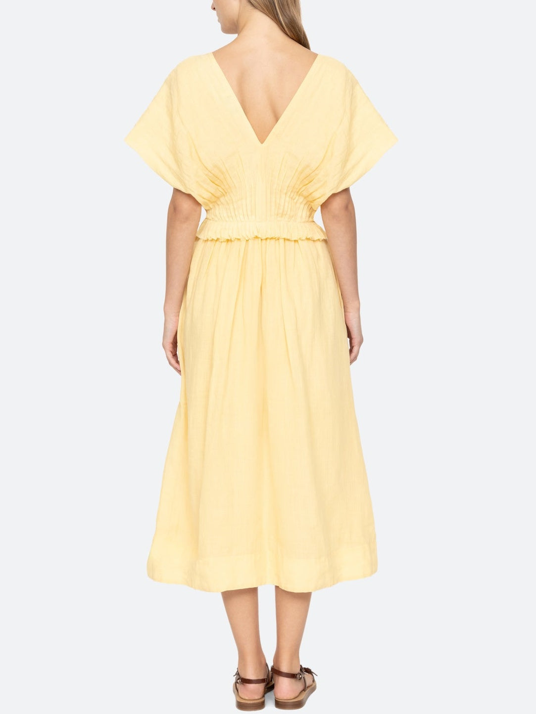 Vestido midi oversize
